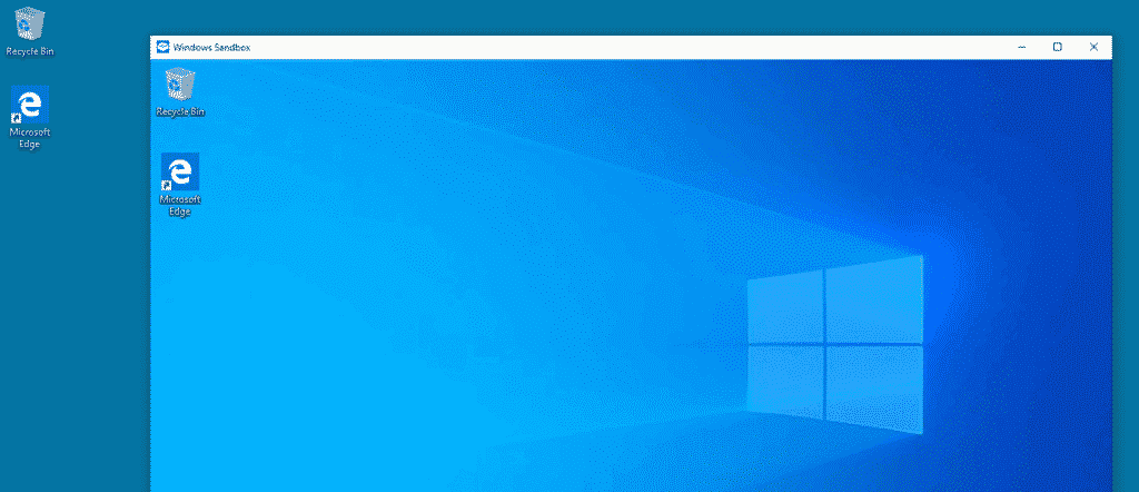 Windows 10 Sandbox