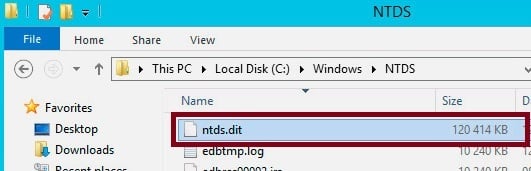 Active Directory Datenbank ntds.dit
