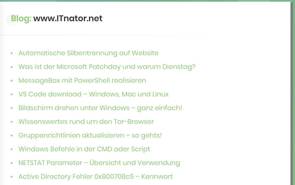 RSS Feeds in WordPress einbetten ohne Plugin