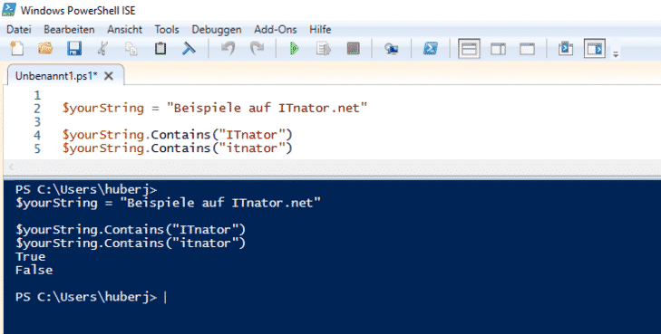 String in PowerShell (Trim, Substring, Contains, etc.) - www.itnator.net