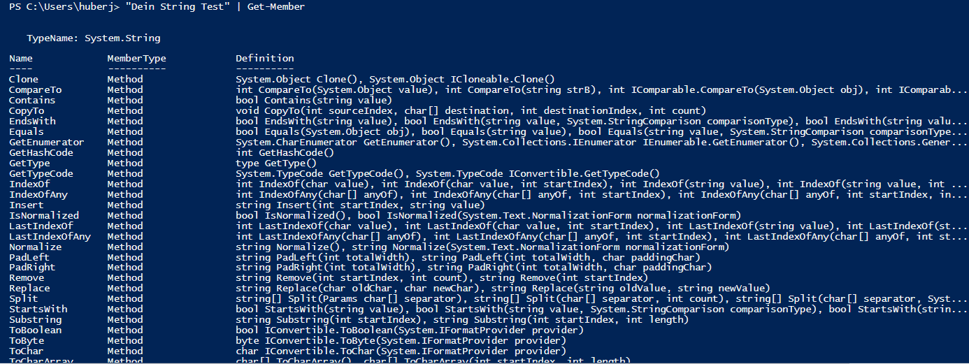 String find substring