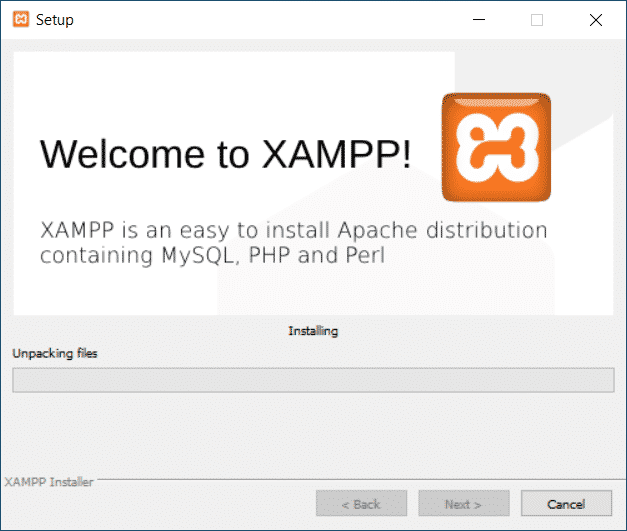 XAMPP installieren Windows