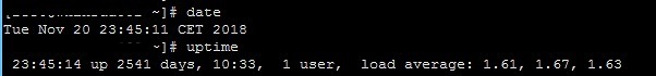 Server Uptime