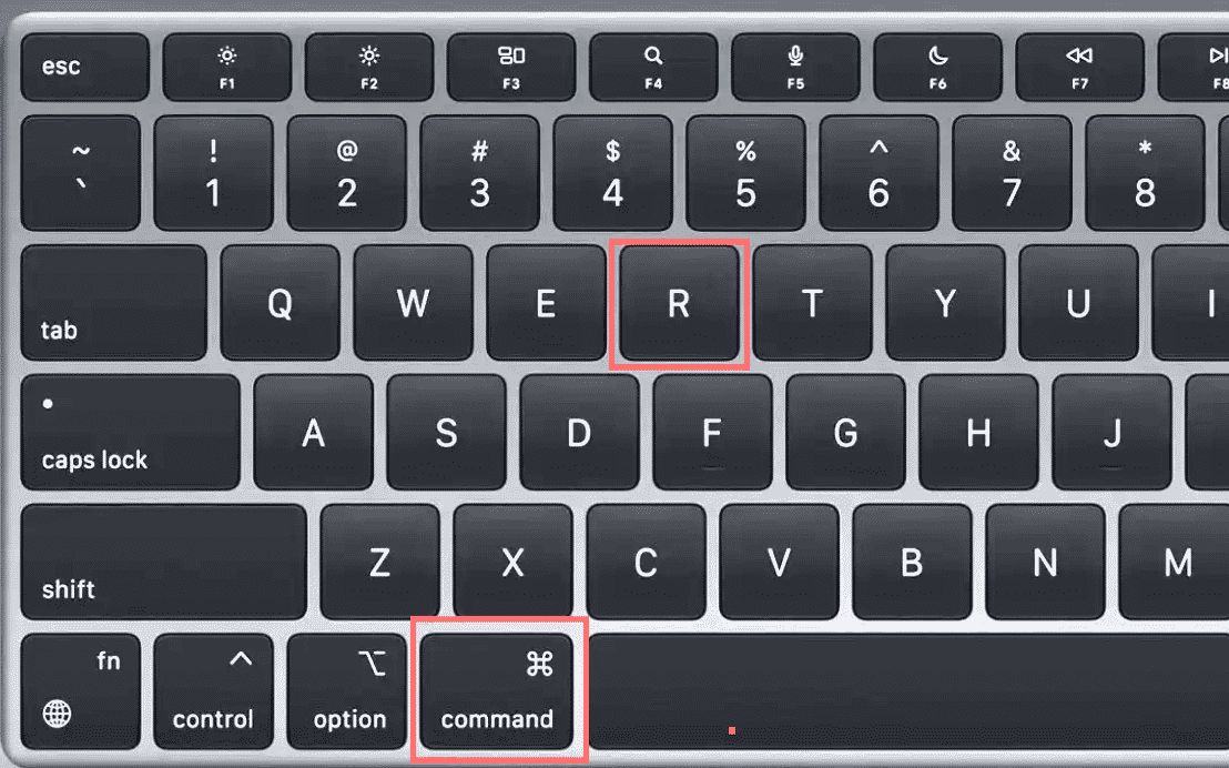 F5 auf dem Mac (Neu laden einer Website)
