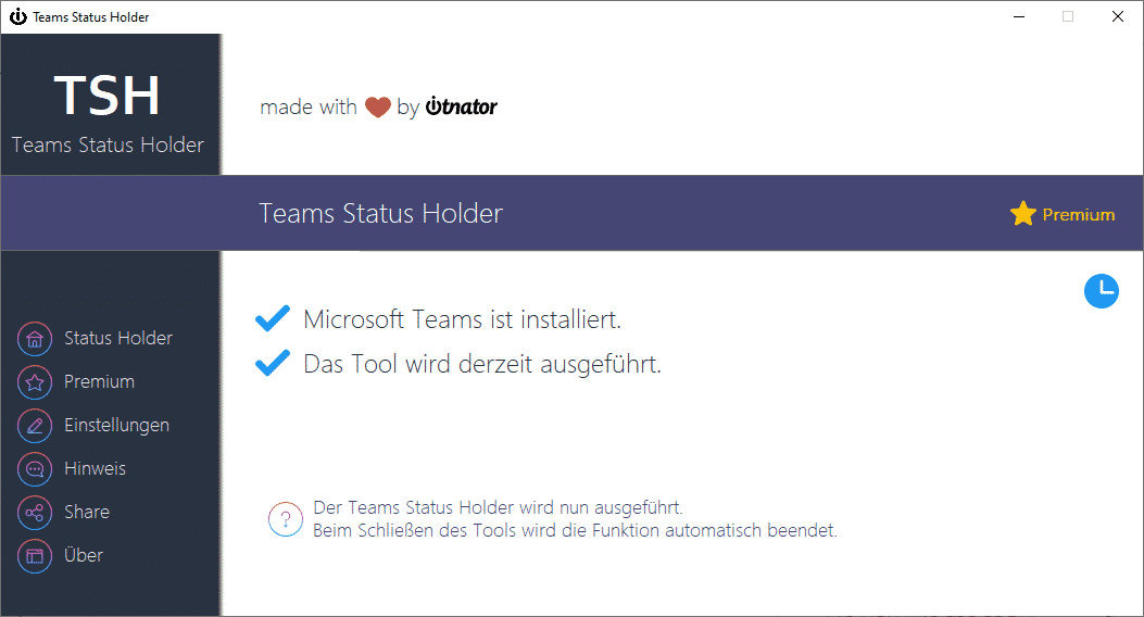 Teams Status Holder 3.0